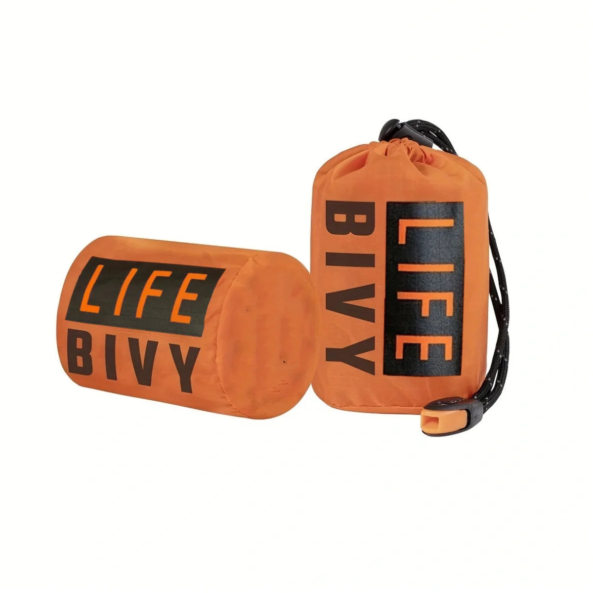 Emergency Survival Sleeping Bag Warm Bivy - Used as Emergency Bivy Bag, Survival Sleeping Bag, Mylar Emergency Blanket