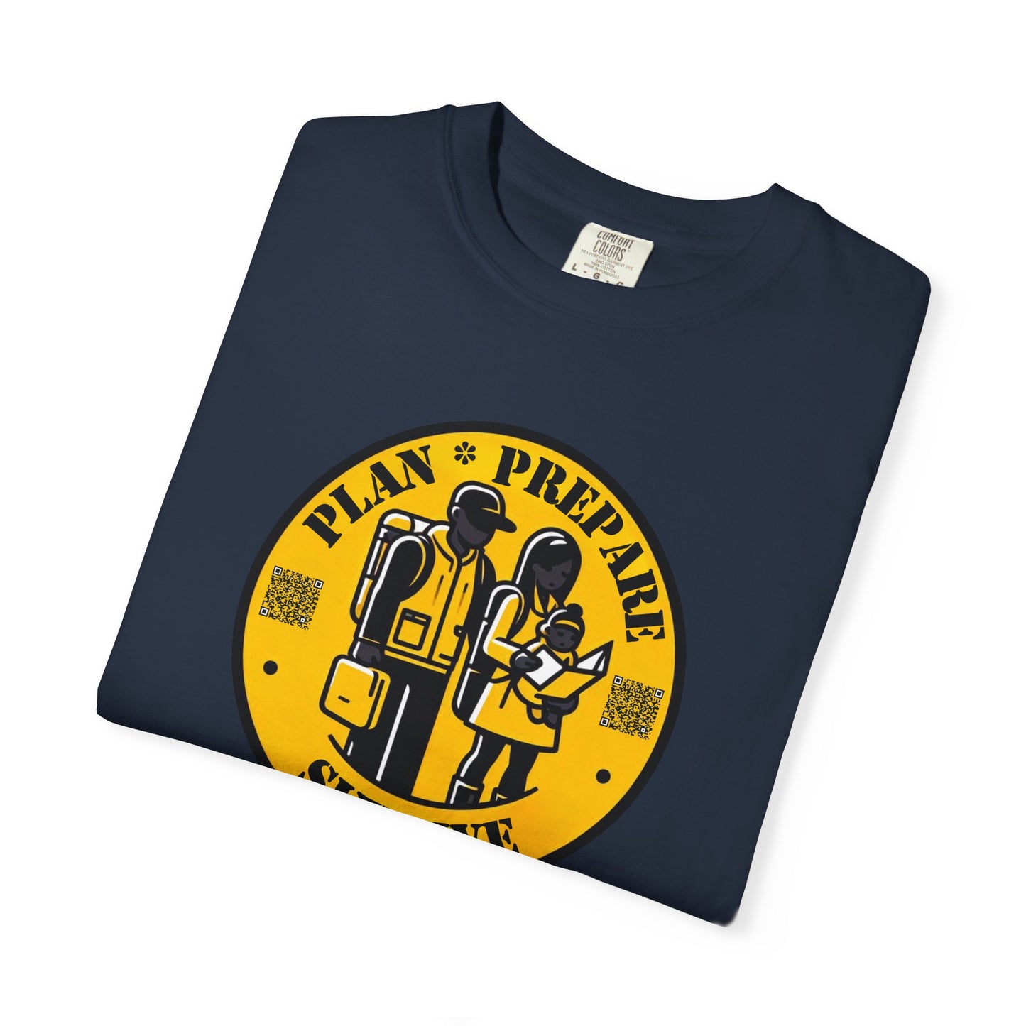 Plan, Prepare, Survive! Survival Prep Unisex T-Shirt | Emergency Preparedness Shirt, and Fun Survivalist Tee
