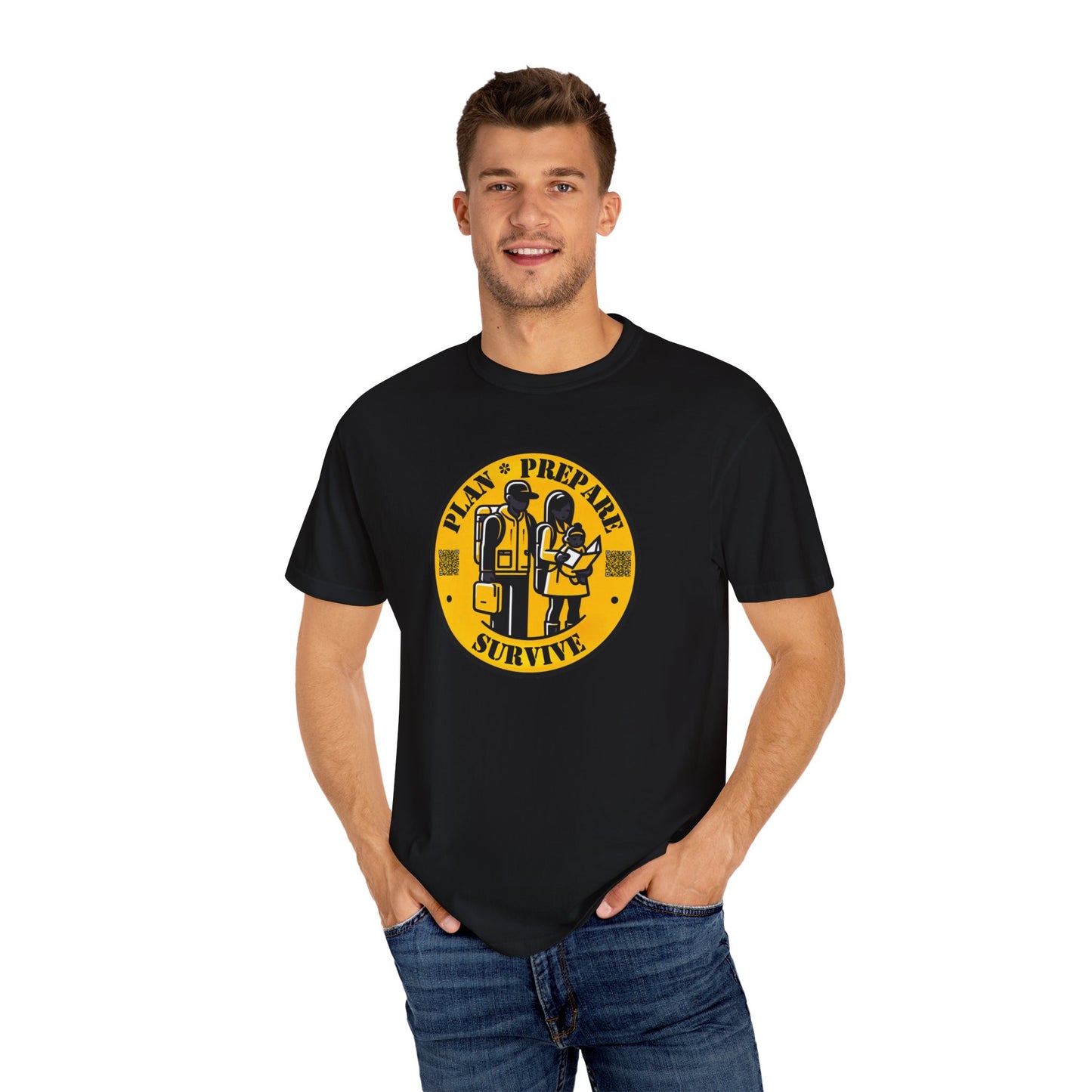 Plan, Prepare, Survive! Survival Prep Unisex T-Shirt | Emergency Preparedness Shirt, and Fun Survivalist Tee