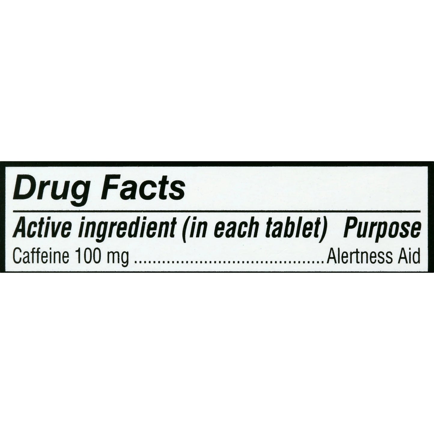 (2 Pack) Regular Strength Caffeine, Restore Mental Alertness, 100Mg, 120 Ct