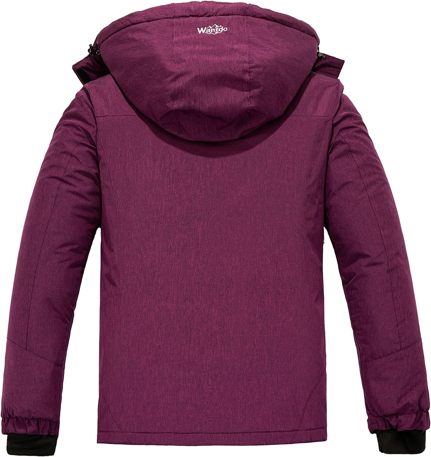 Women'S Mountain Waterproof Ski Jacket Windproof Rain Jacket Winter Warm Hooded Coat