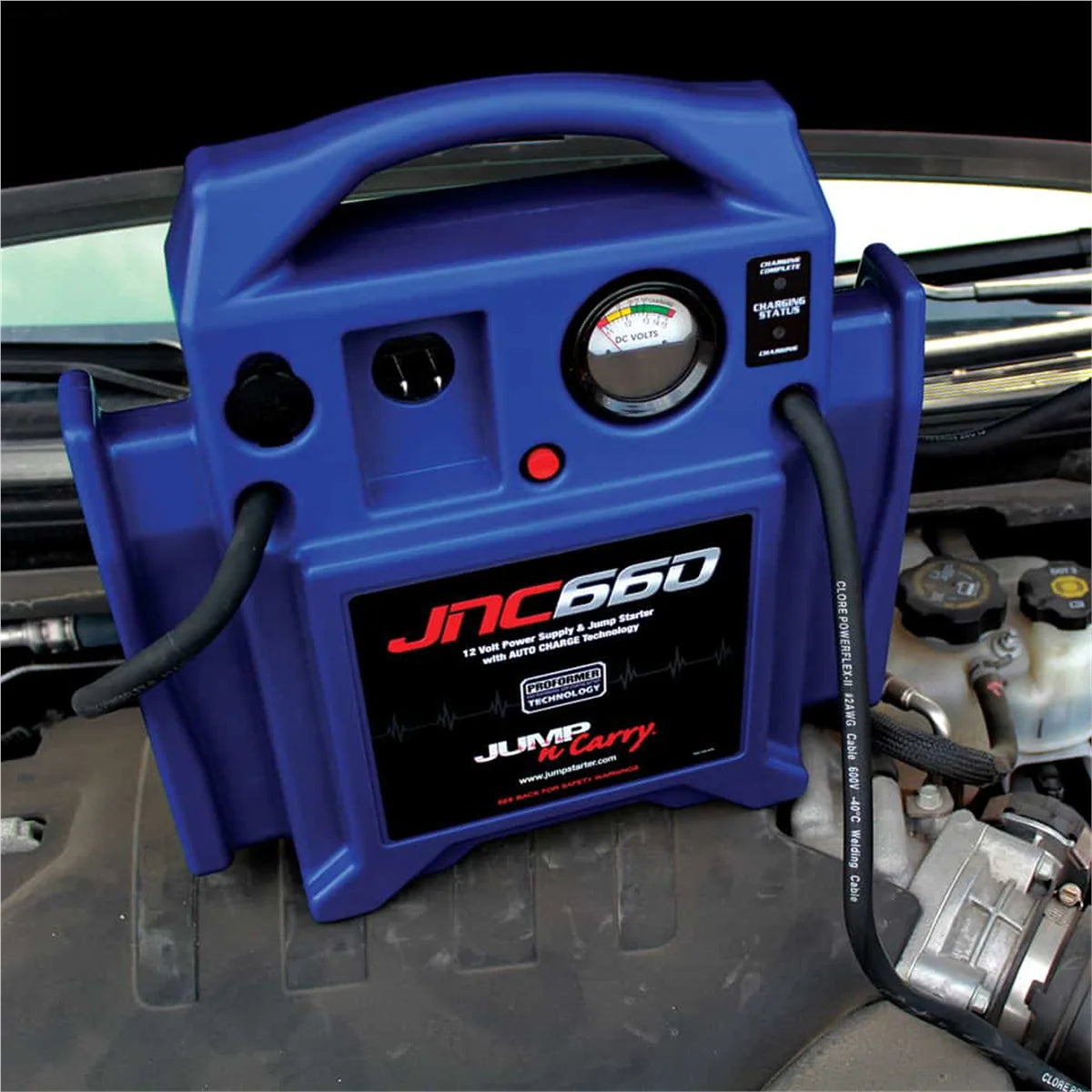 JNC660 Jump-N-Carry 1700 Peak Amp 12 Volt Jump Starter