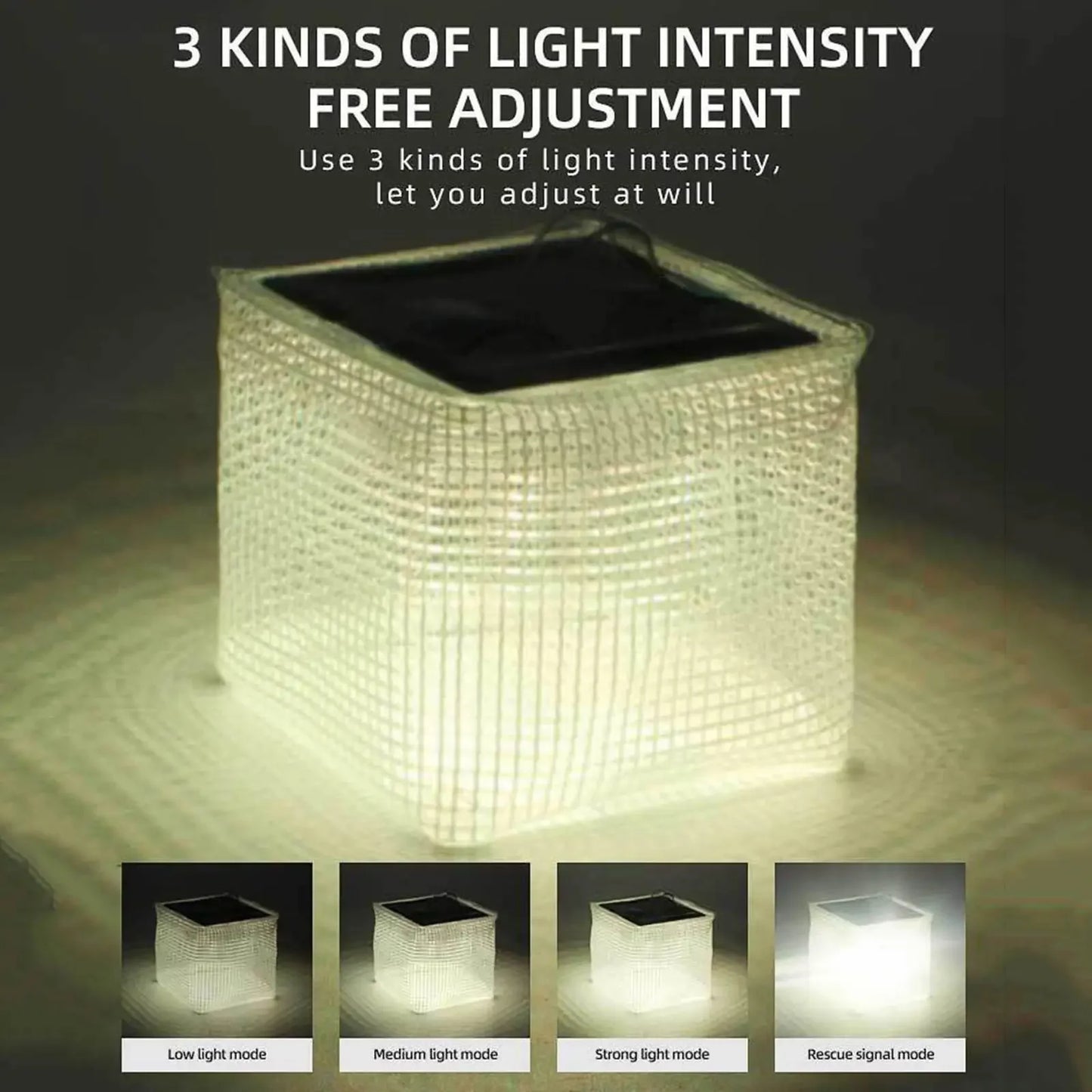 Portable Solar Camping Light Lightweight and Portable for Outdoor Adventures Garden Light