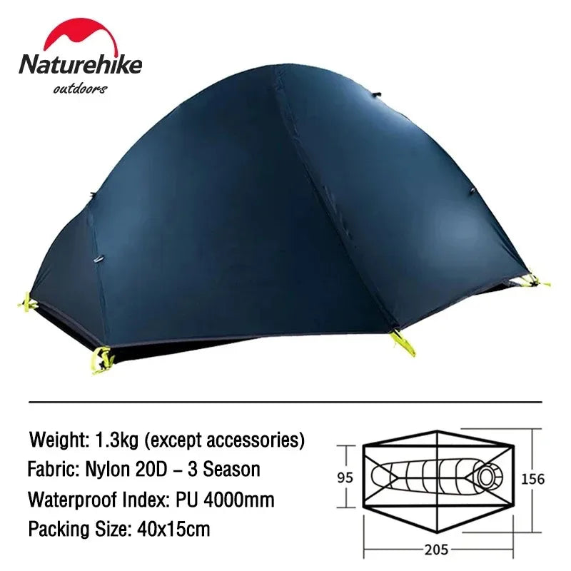 Tent 1 2 Person Cycling Tent Ultralight Camping Tent Fishing Tent Waterproof Sun Shelter Canopy Outdoor Travel Tent