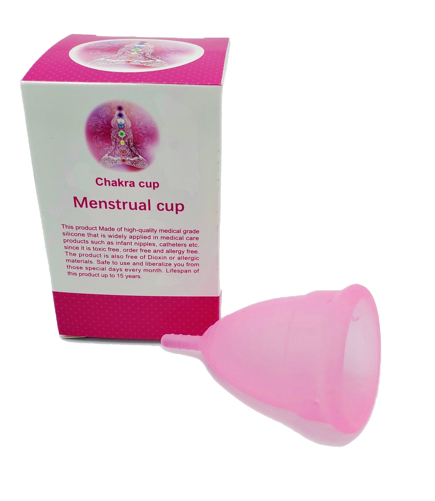 Feminine Menstrual Cups – Reusable Menstruation Cup – Period Cup - Pink