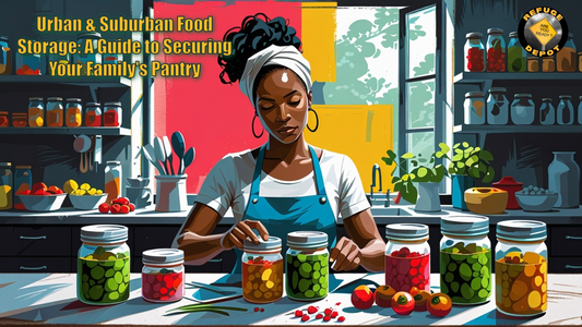 Urban & Suburban Food Storage: A Guide to Securing Your Family's Pantry