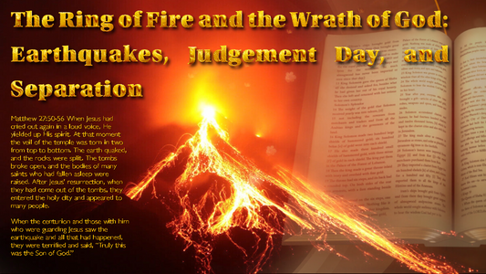 The Ring of Fire and the Wrath of God: Earthquakes, Judgement Day, and Separation pt. 2