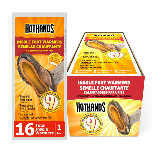 Insole Foot Warmers, 16 Pairs
