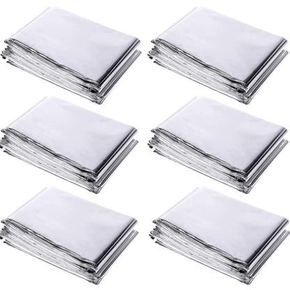 6 Pack High Silver Reflective Mylar Film, Garden Greenhouse Covering F