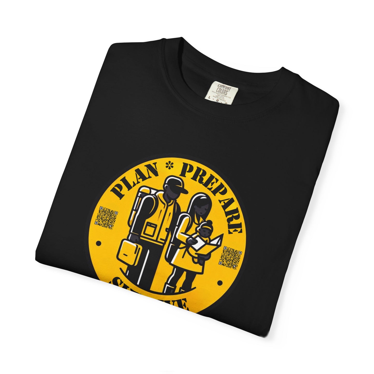 Plan, Prepare, Survive! Survival Prep Unisex T-Shirt | Emergency Preparedness Shirt, and Fun Survivalist Tee