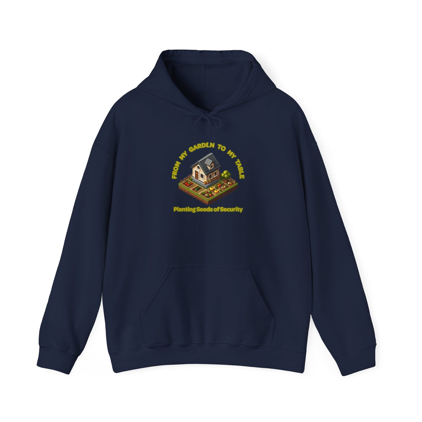 Garden Hoodie - From My Garden to My Table - Black Community Empowerment Design