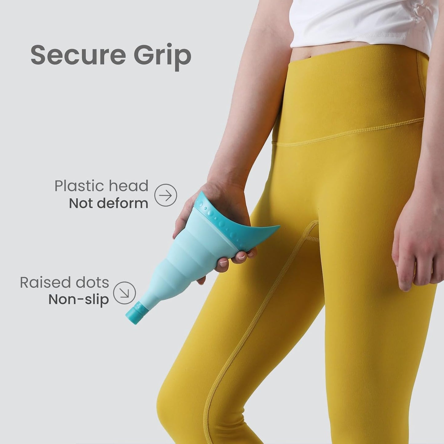 Pee Conch Foldable Female Urinal Device Portable Urinal for Women Pee Funnel For