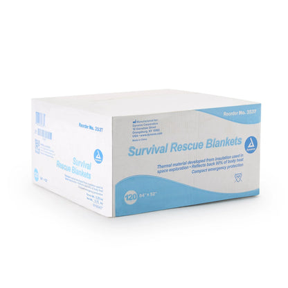 Emergency Blanket Silver 120 Ct