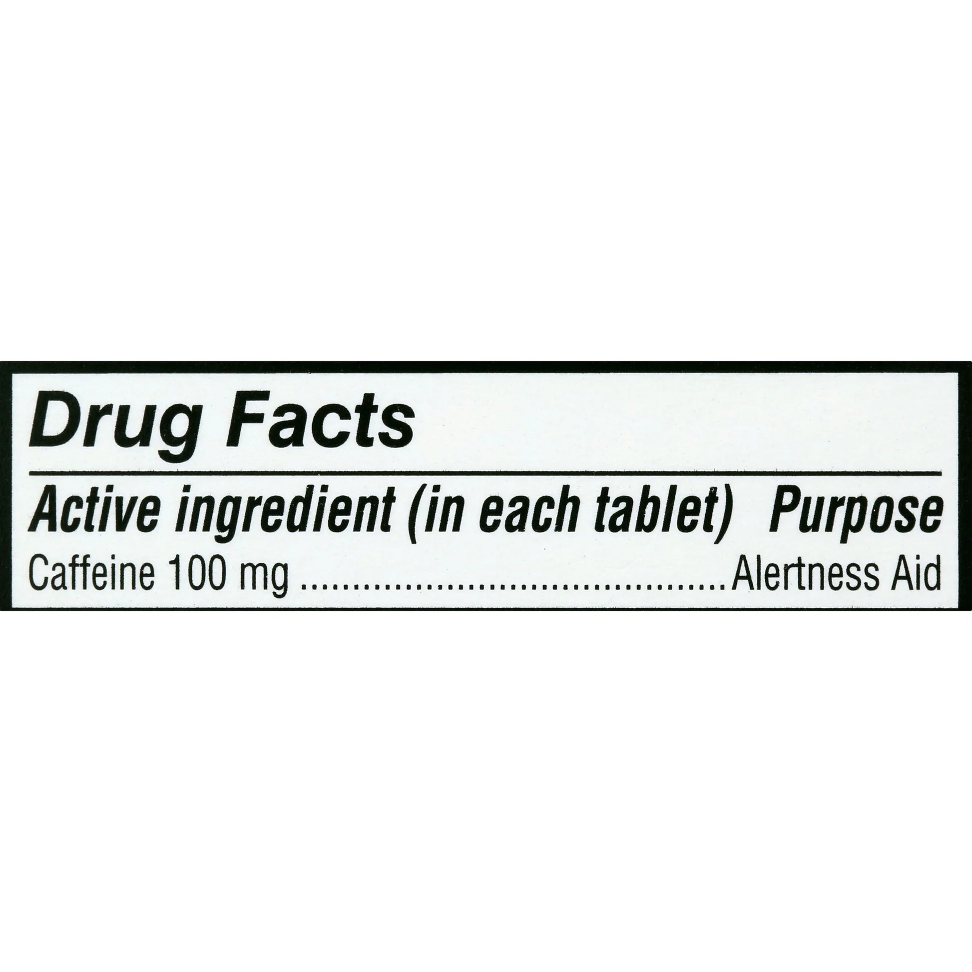 (2 Pack)  Regular Strength Caffeine, Restore Mental Alertness, 100Mg, 120 Ct