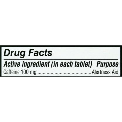 (2 Pack)  Regular Strength Caffeine, Restore Mental Alertness, 100Mg, 120 Ct