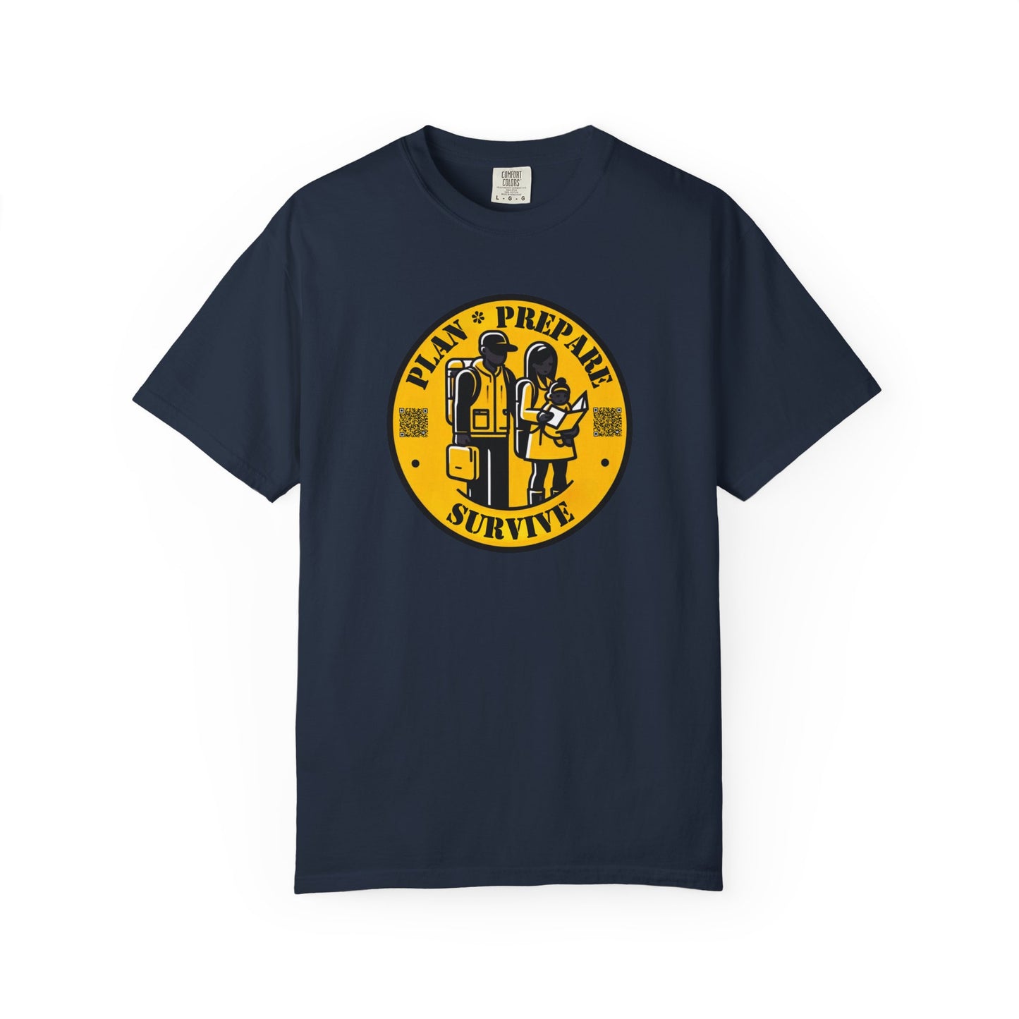 Plan, Prepare, Survive! Survival Prep Unisex T-Shirt | Emergency Preparedness Shirt, and Fun Survivalist Tee