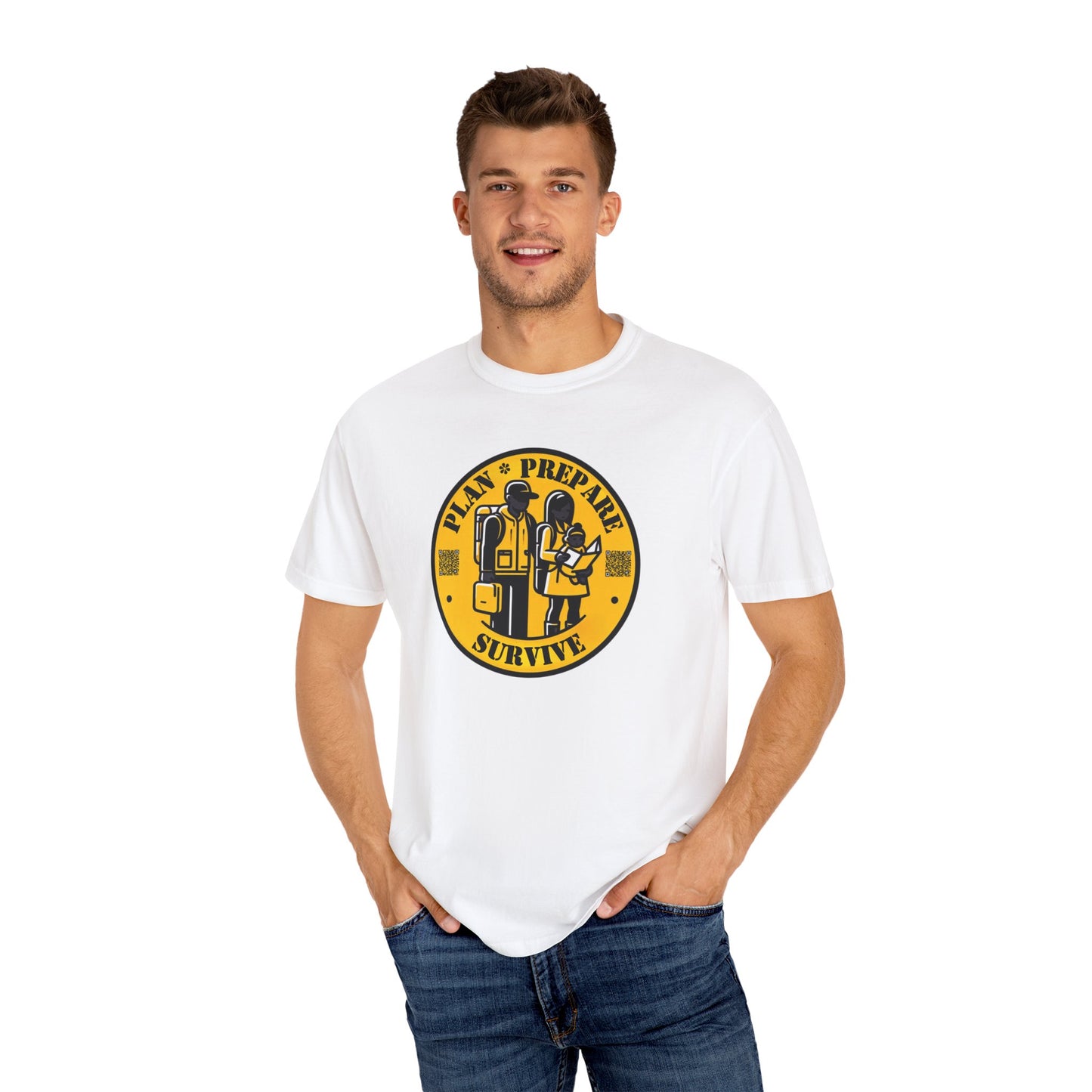 Plan, Prepare, Survive! Survival Prep Unisex T-Shirt | Emergency Preparedness Shirt, and Fun Survivalist Tee