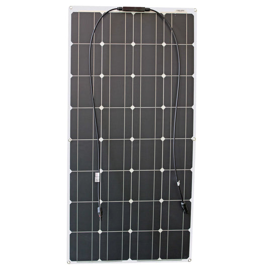 100W 200W 12V Portable Solar Panel Flexible 18V 800W Plate CELLS Monocrystalline Silicon