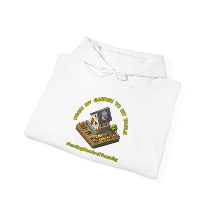 Garden Hoodie - From My Garden to My Table - Black Community Empowerment Design