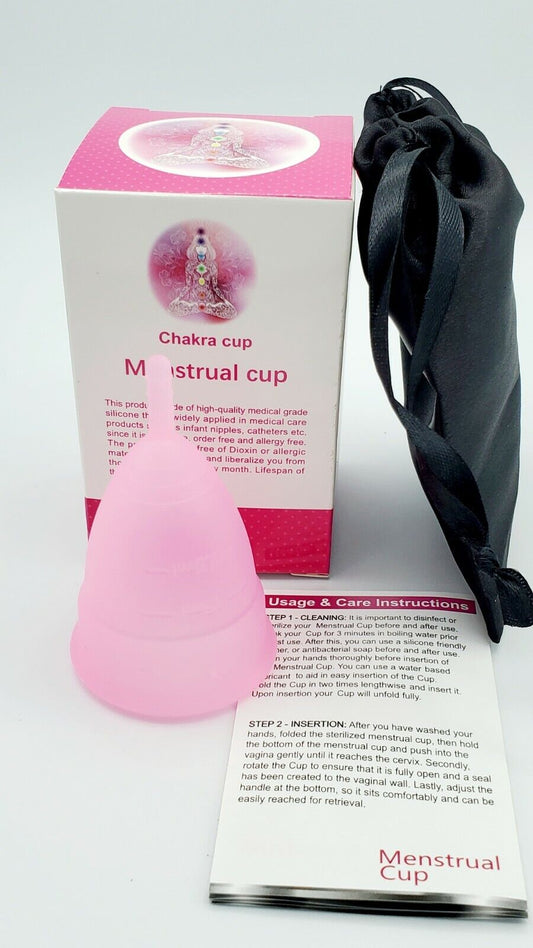 Feminine Menstrual Cups – Reusable Menstruation Cup – Period Cup - Pink