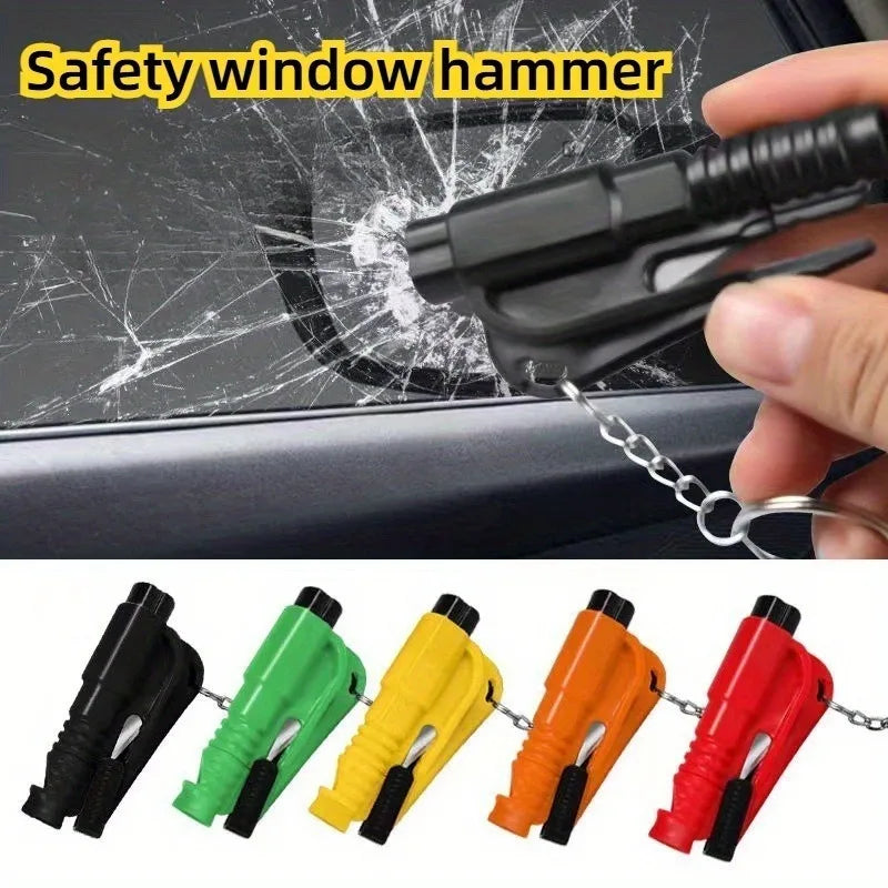 3 In1 Car Safety Hammer Car Window Breaker Tool Car Accessories