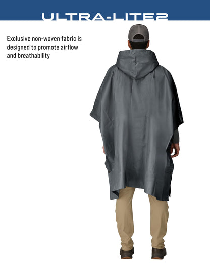 FROGG TOGGS Ultra-Lite2 Reusable Waterproof Breathable Poncho