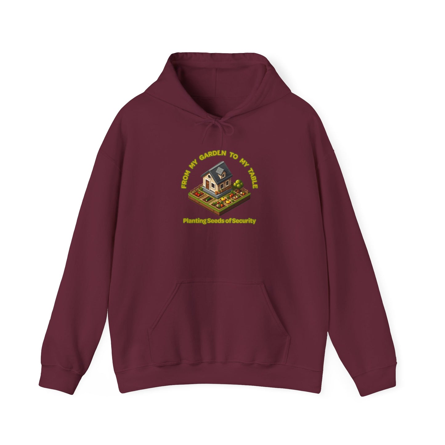Garden Hoodie - From My Garden to My Table - Black Community Empowerment Design