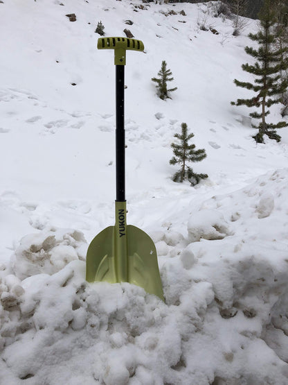 Yukon Charlie's Collapsible Snow Shovel, Lightweight Snow Shovel for Camping, Car, Emergency Kit