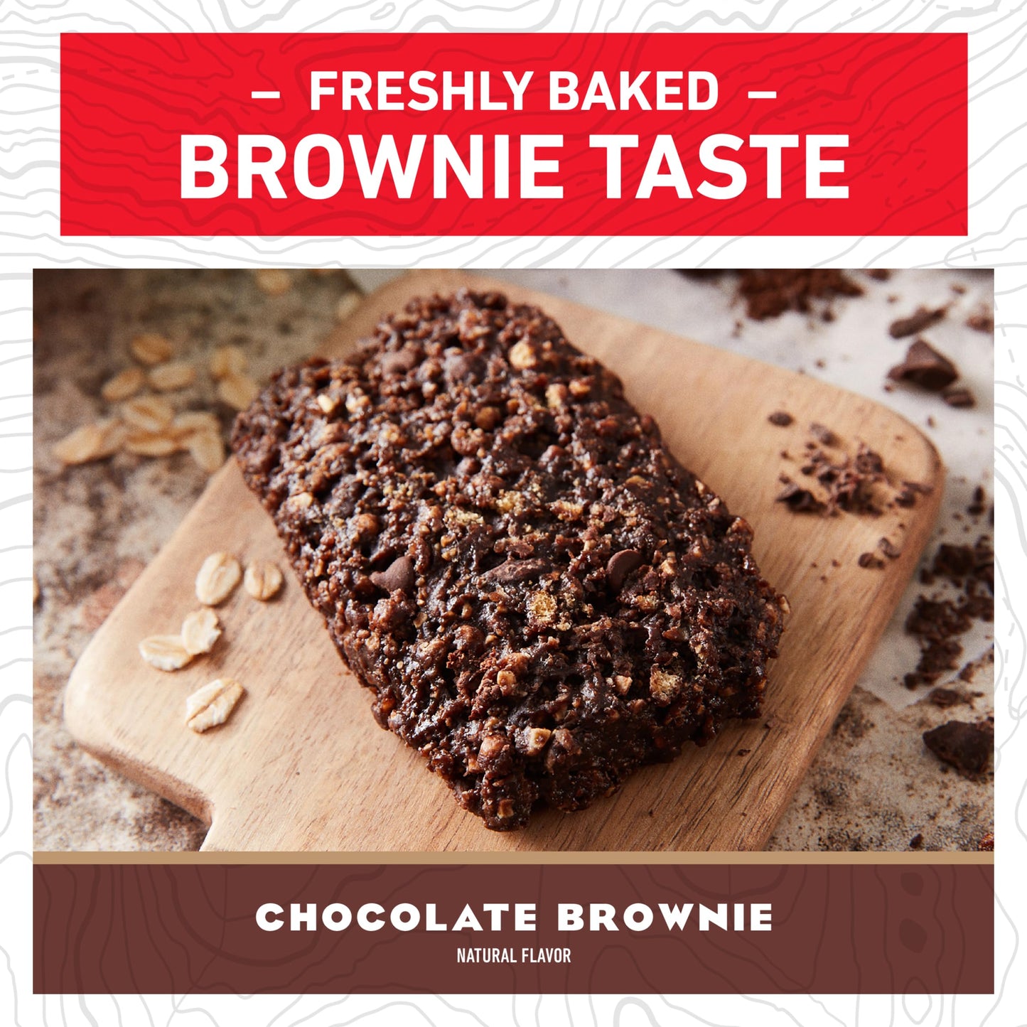 CLIF BAR - Chocolate Brownie Flavor - Made with Organic Oats - Energy Bars - Non-GMO - Plant Based Protein Bars (12 Pack)