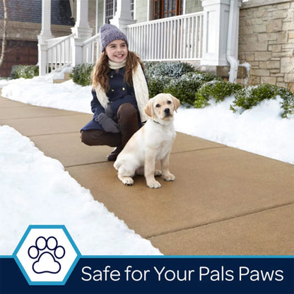 Morton Safe-T-Pet Salt and Chloride Free Snow and Ice Melt, 8 Pound Jug