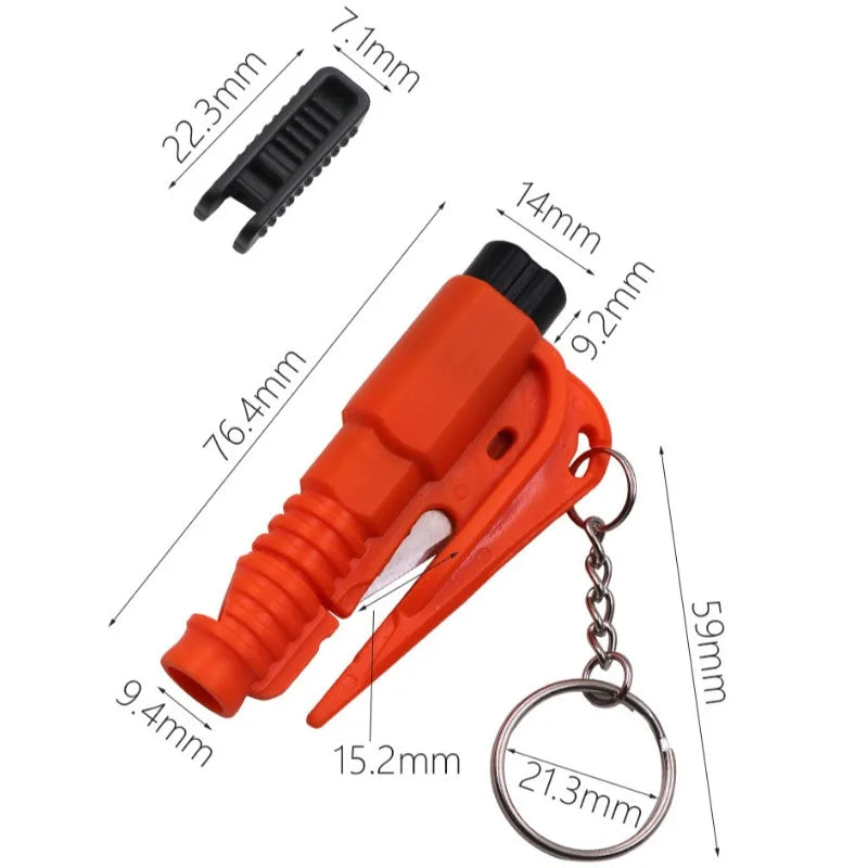 3 In1 Car Safety Hammer Car Window Breaker Tool Car Accessories