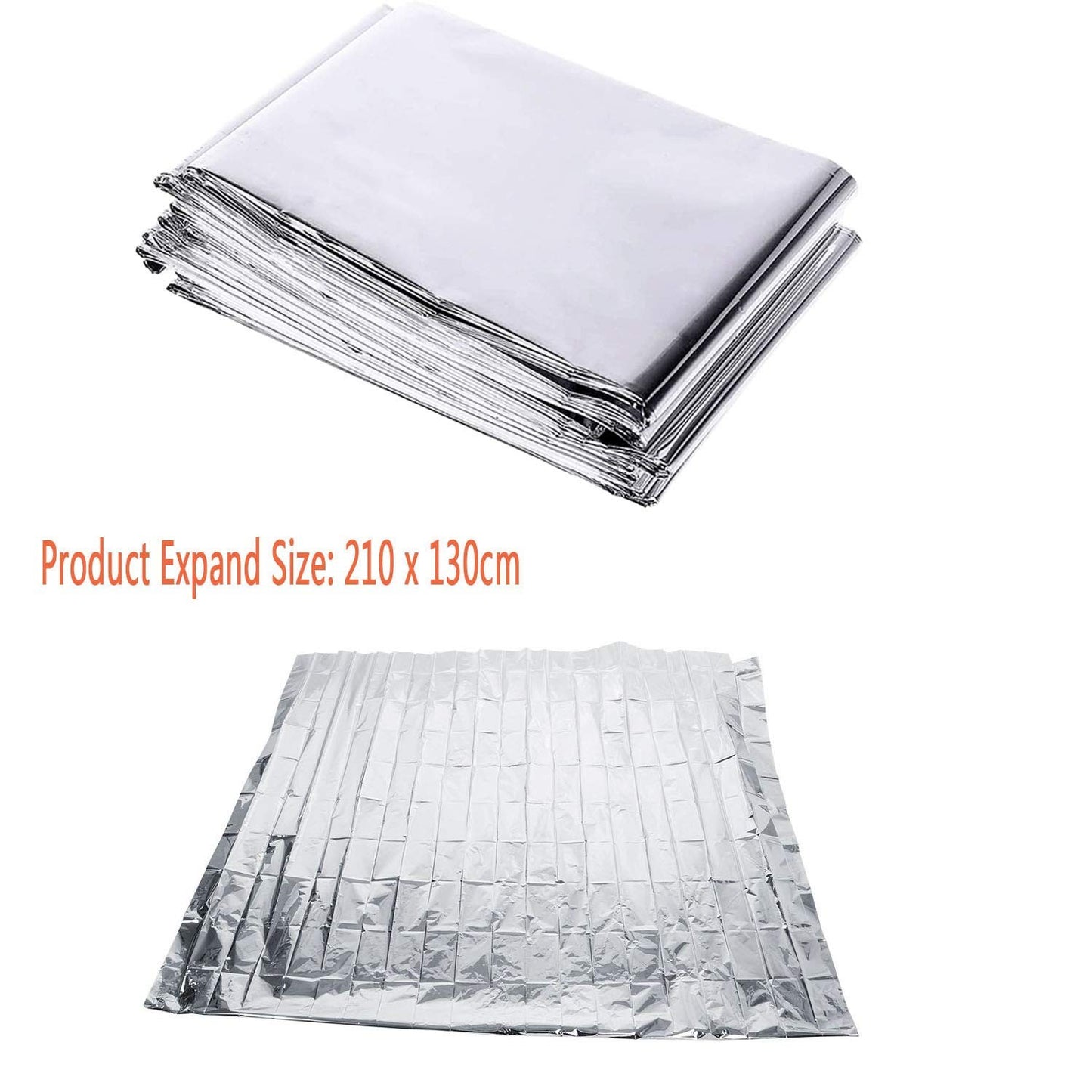 6 Pack High Silver Reflective Mylar Film, Garden Greenhouse Covering F