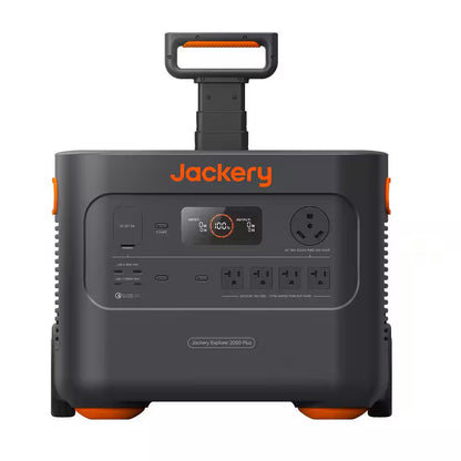 3000W Output/6000W Peak Solar Generator 2000 Plus, Expandable Push Button Start Battery Lifepo4 W/Two 200W Solar Panels