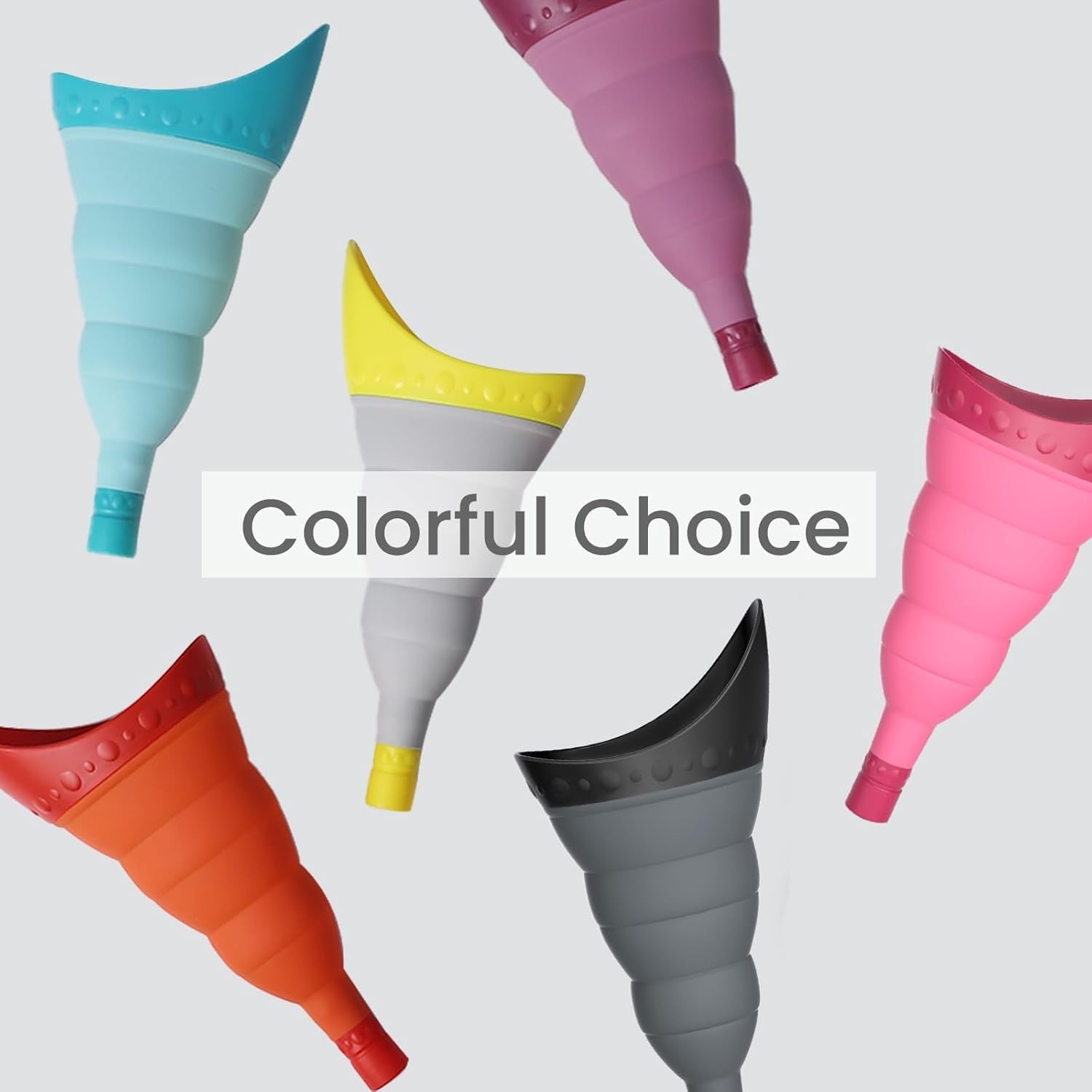 Pee Conch Foldable Female Urinal Device Portable Urinal for Women Pee Funnel For