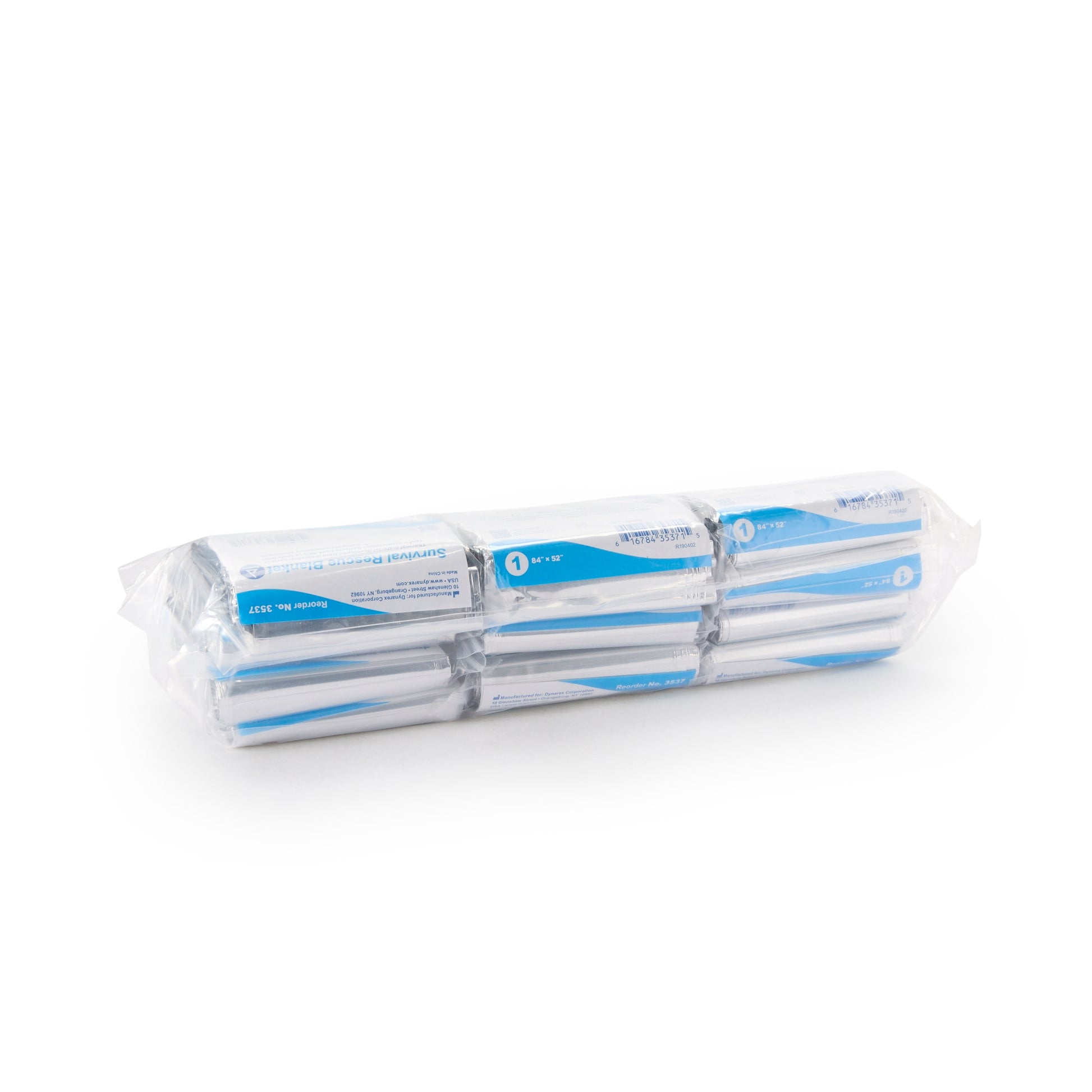 Emergency Blanket Silver 120 Ct