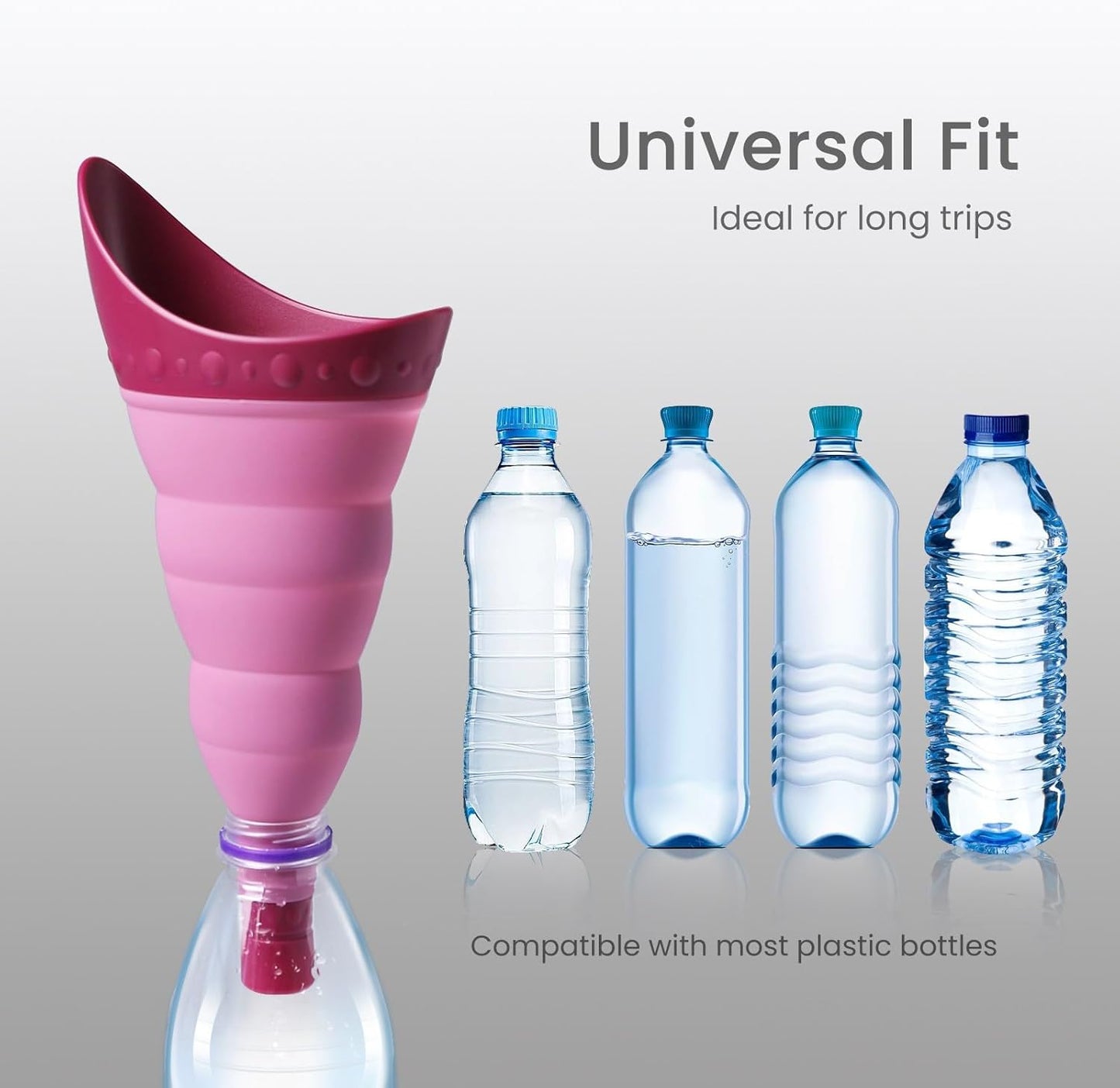 Pee Conch Foldable Female Urinal Device Portable Urinal for Women Pee Funnel For