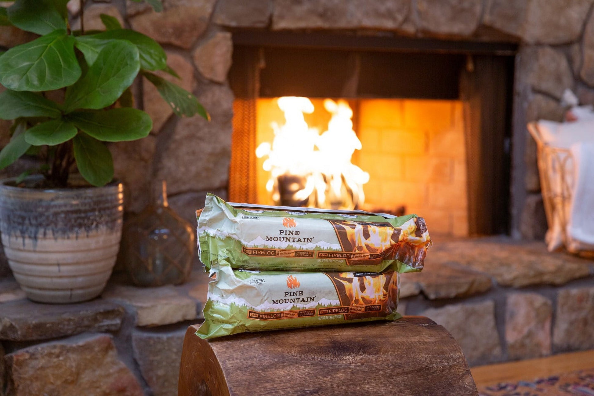 Traditional 3-Hour Firelogs, 6 Pack