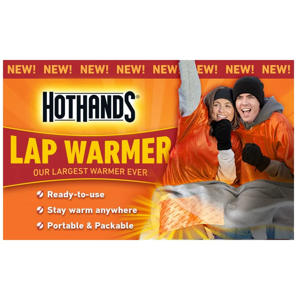 Large 16In X 10In Lap Warmer, 7 Single-Use Lap Warmers = 7-Pack, Made in USA*